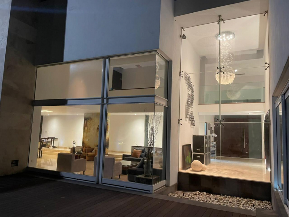 Luxury Mansion for sale in Potosino Golf Club, San Luis Potosi, Mexico - Main Facade.