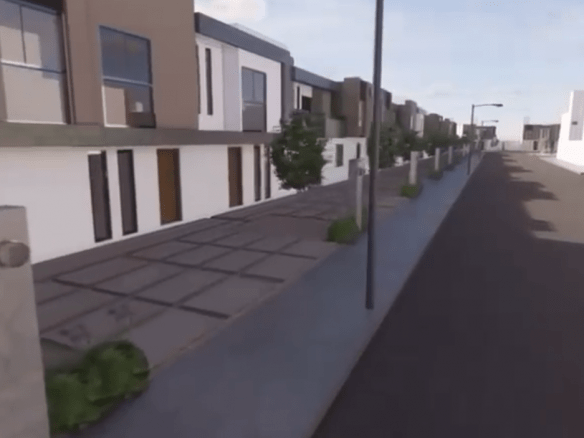 Casa en venta en Fraccionamiento Solanio, Soledad de Graciano Sánchez, San Luis Potosí - Fachada principal.