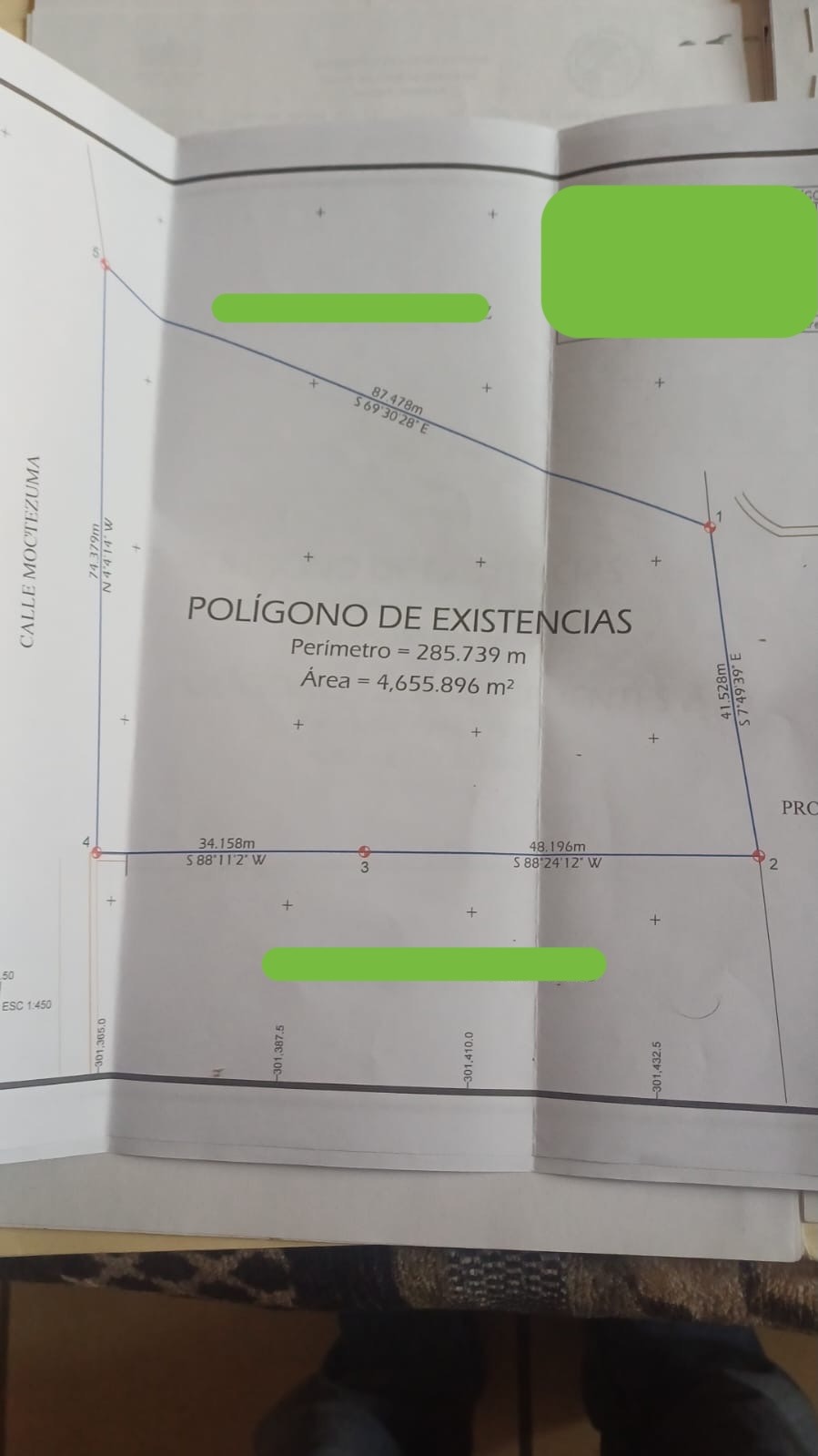 Terreno urbanizable en venta en Col. El Morro, Soledad de Graciano Sánchez, San Luis Potosí - Vista de frente calle Moctezuma.
