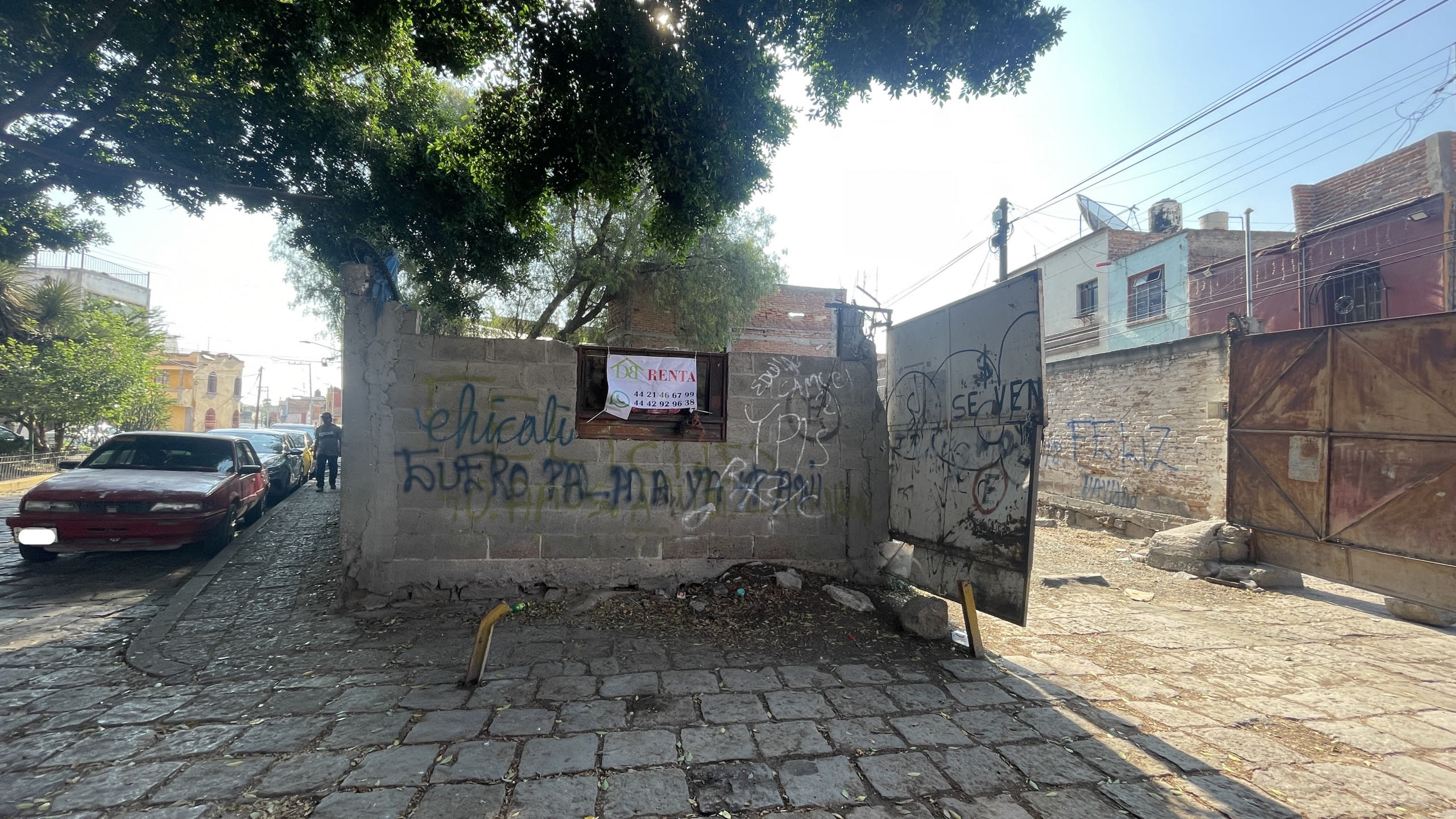Terreno comercial en renta en calle Eulalio Degollado, Centro de San Luis Potosí, SLP - Vista de ubicación estratégica.