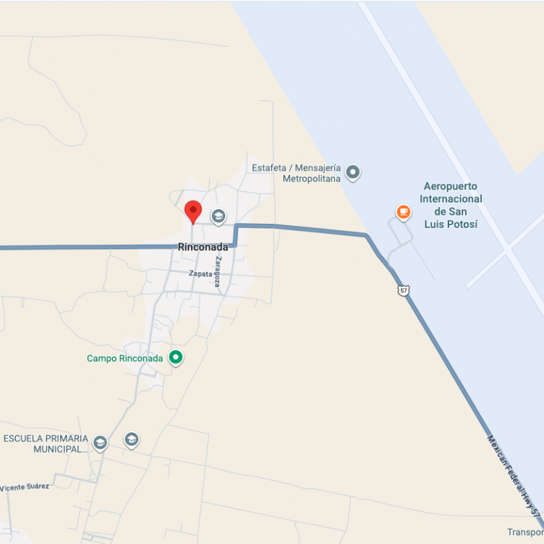 Terreno plano de 9 hectáreas en Colonia Rinconada, San Luis Potosí, SLP - Cerca del Aeropuerto.