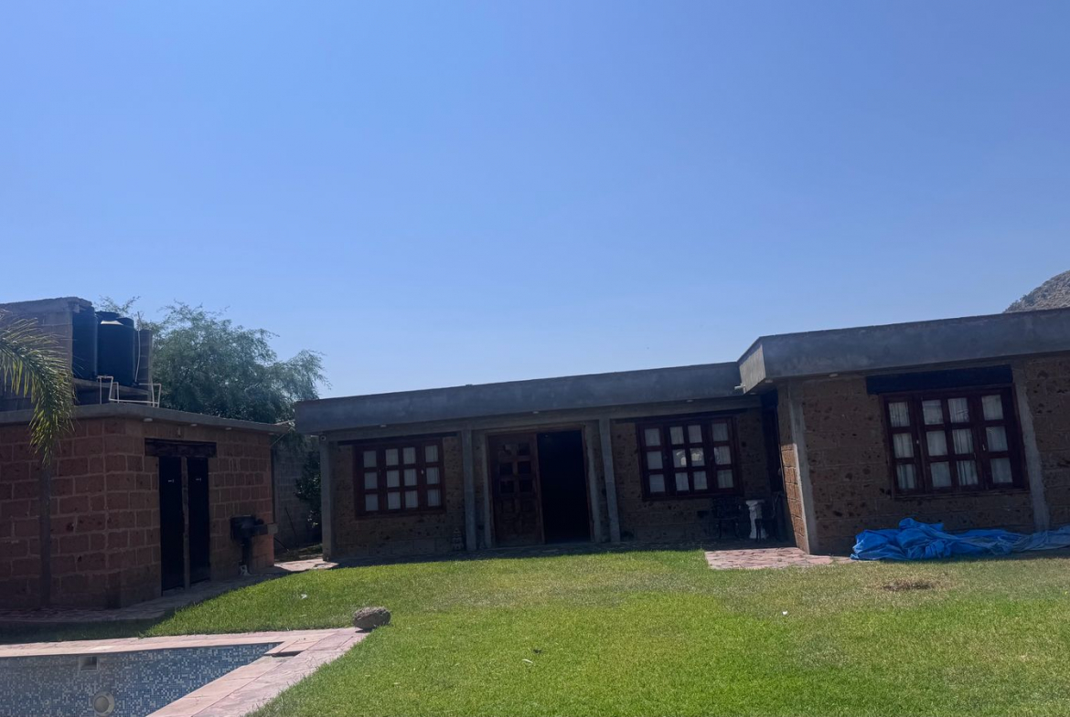 QUINTA CAMPESTRE en VENTA en VILLA DE REYES — CERRO DE LAS CRUCES, SLP.