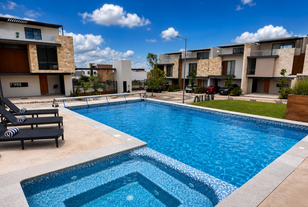 CASA en VENTA en VILLA MAGNA, SAN LUIS POTOSÍ — KALLIO PRIVADA PREMIUM, SLP. Modelo Aqua