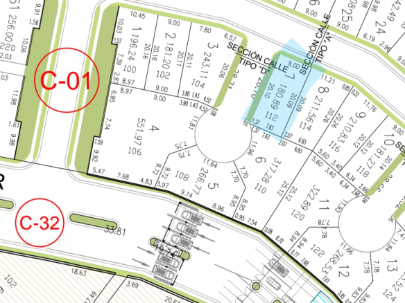 erreno en venta en Punta San Luis, San Luis Potosí - Lote de 180 m2.