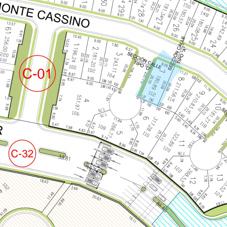 erreno en venta en Punta San Luis, San Luis Potosí - Lote de 180 m2.