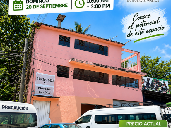 EDIFICIO COMERCIAL en VENTA — Blvd. 20 de Noviembre, TAMAZUNCHALE, SLP.