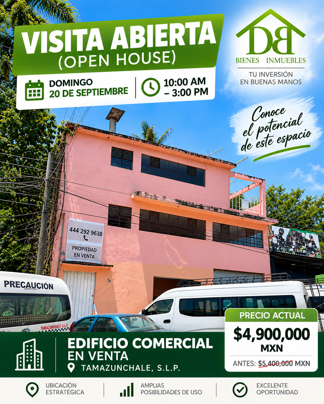 Edificio comercial y habitacional en venta en Blvd. 20 de Noviembre, Tamazunchale, S.L.P.