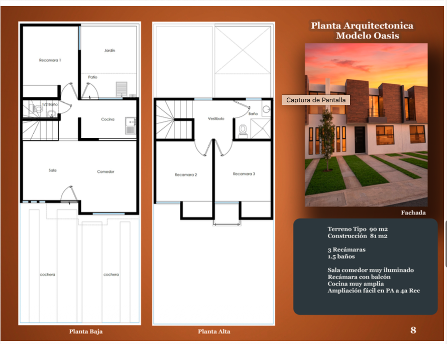 CASA NUEVA EN VENTA EN SOLEA V, VILLA DE POZOS — MODELO OASIS, SLP.