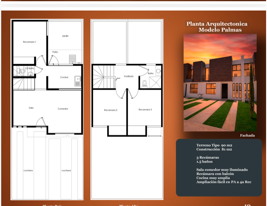 CASA NUEVA MODELO PALMAS en VENTA en SOLEA 4 RESIDENCIAL, VILLA DE POZOS — Cerca de Laguna de Santa Rita, SLP.